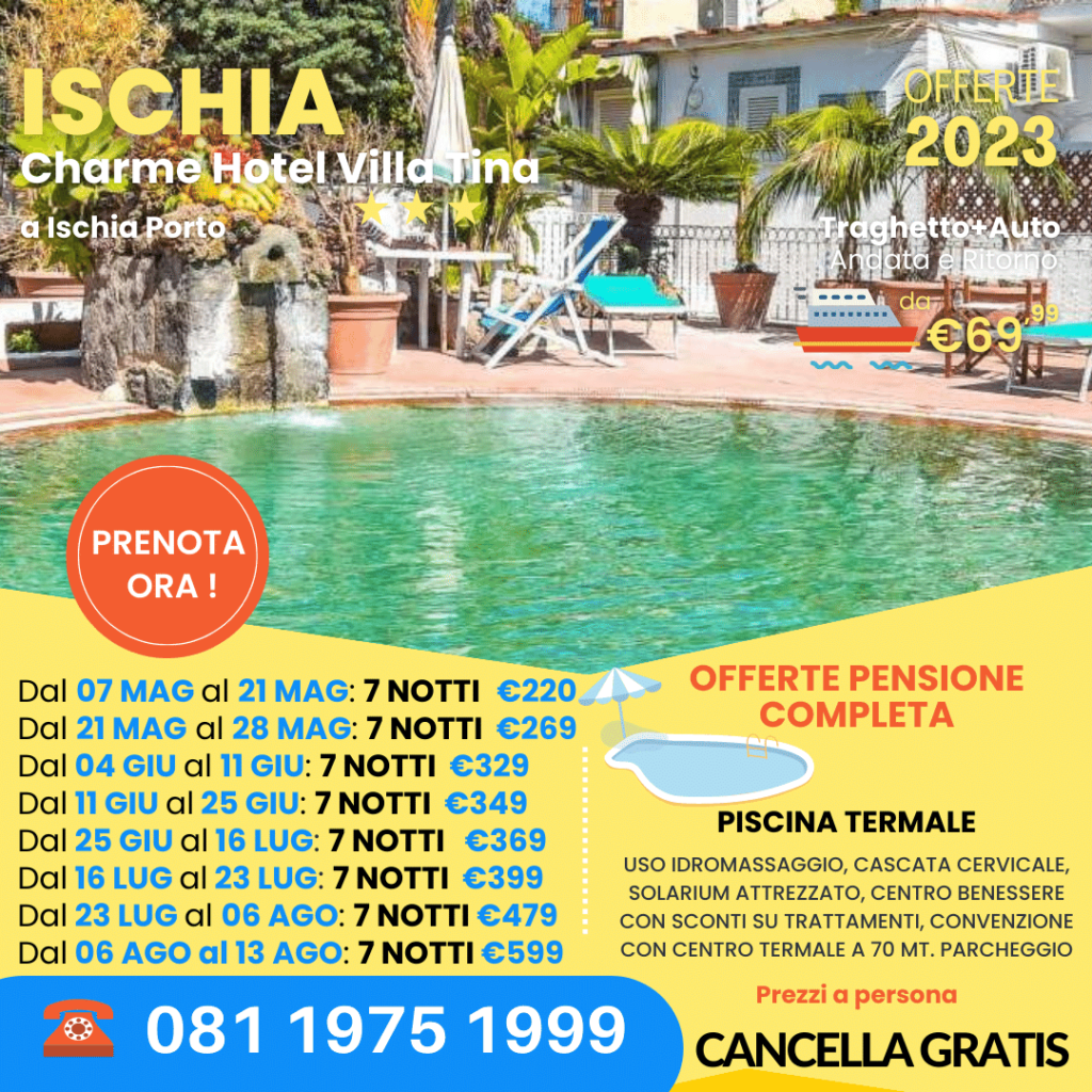Offerte Charme Hotel Villa Tina Ischia